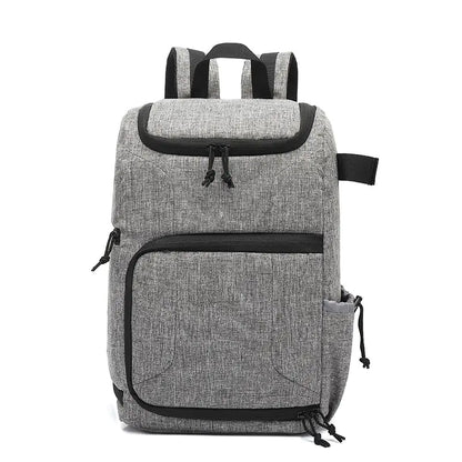Professional Outdoor DSLR Camera Backpack – Waterproof, Shockproof | Lightweight Dual-Shoulder Bag (Blue/Grey) - KenTech Innovation Store