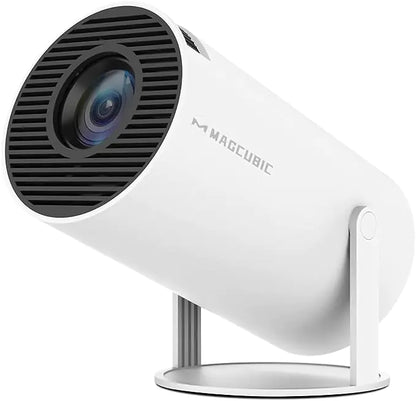 4K Mini Projector with Auto Keystone Correction – WiFi 6 & Bluetooth 5.0 Portable Home Theater Projector for Movies, Gaming, and Streaming