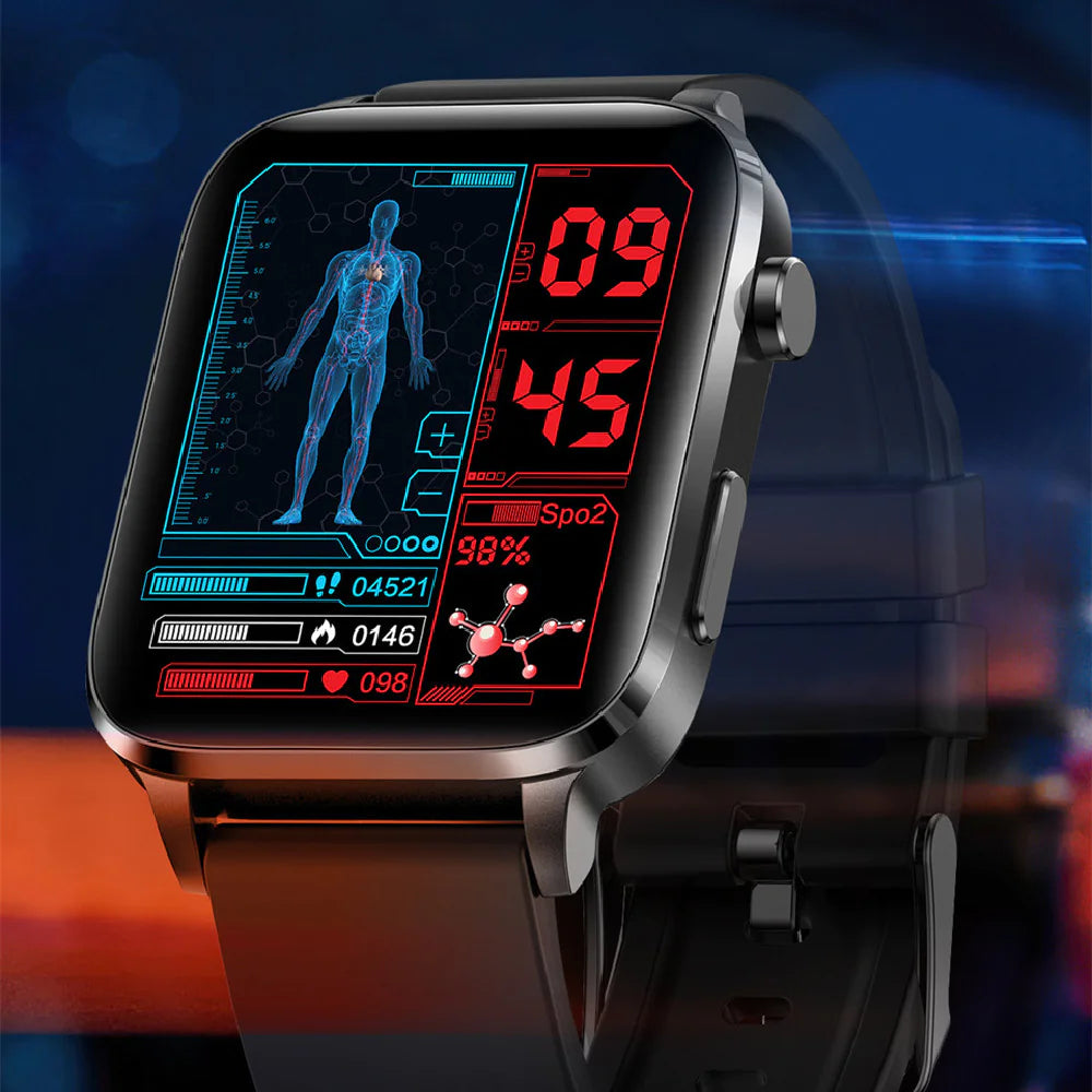 Sports Smart Watch with Heart Rate Monitor, Sleep Tracker & Remote Communication – Stay Fit and Connected - KenTech Innovation Store